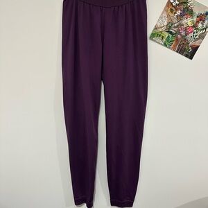 Patagonia Purple Capilene pants plumb size‎ L GUC